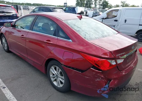 2014 Hyundai Sonata Gls from USA, damaged, VIN 5NPEB4AC5EH842293
